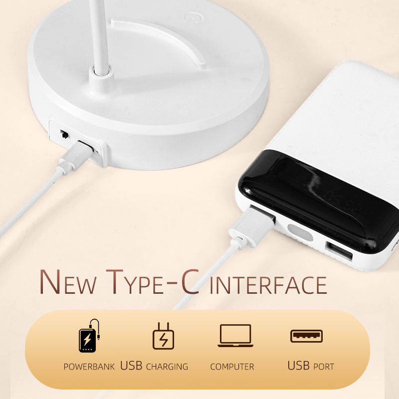 Eye-Protection LED Desk Lamp with Pen Holder