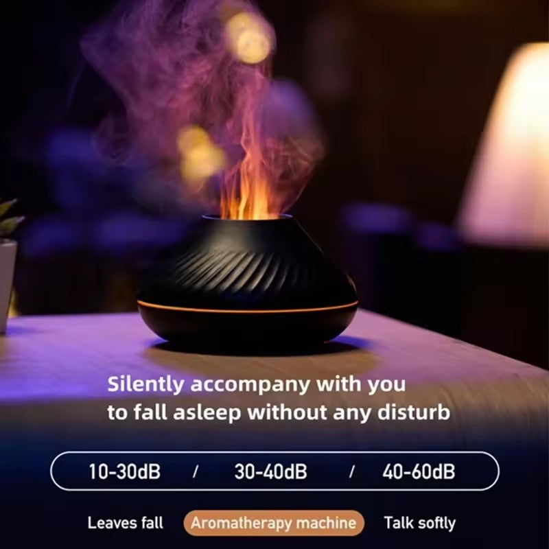 Volcanic Flame Aroma Diffuser and Humidifier
