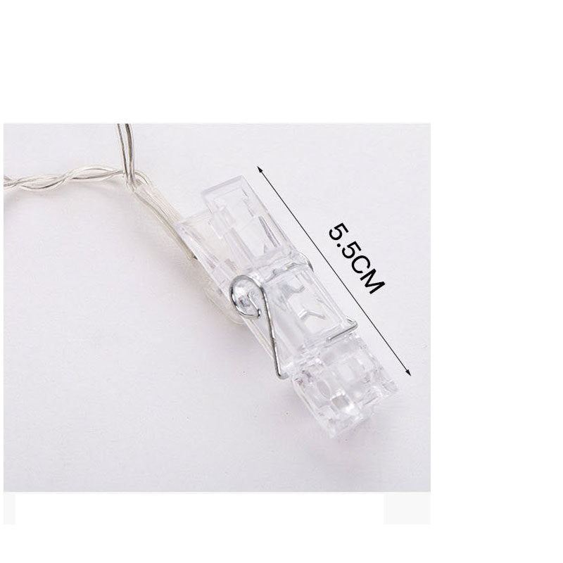 LED Photo Clip String Lights