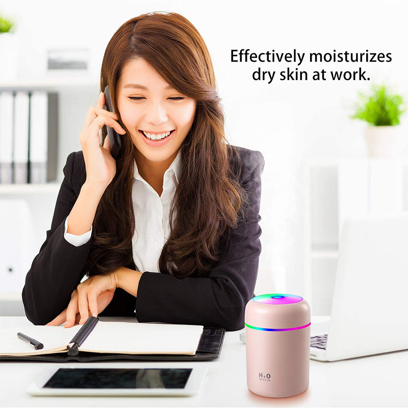 H2O Mini Portable Ultrasonic Cool Mist Humidifier