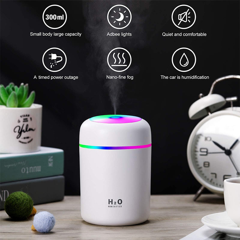 H2O Mini Portable Ultrasonic Cool Mist Humidifier