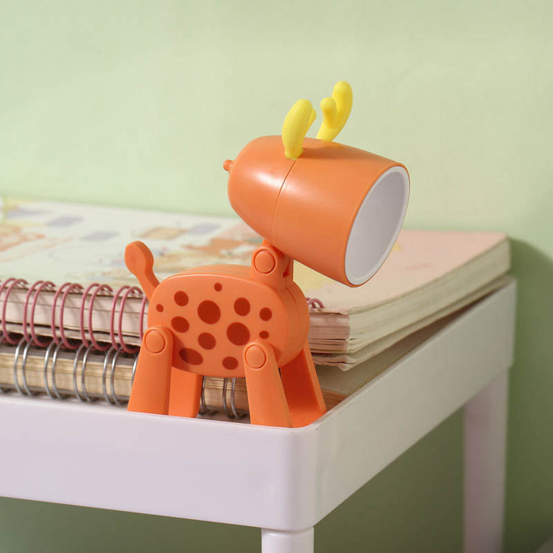 Mini Cartoon Deer LED Adjustable Desk Night Light