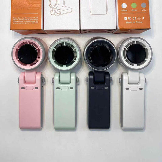 Multi-Functional Folding Rechargeable Handheld Mini Fan