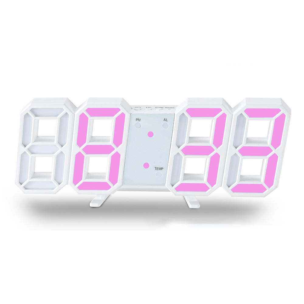 3D LED Digital Alarm Clock