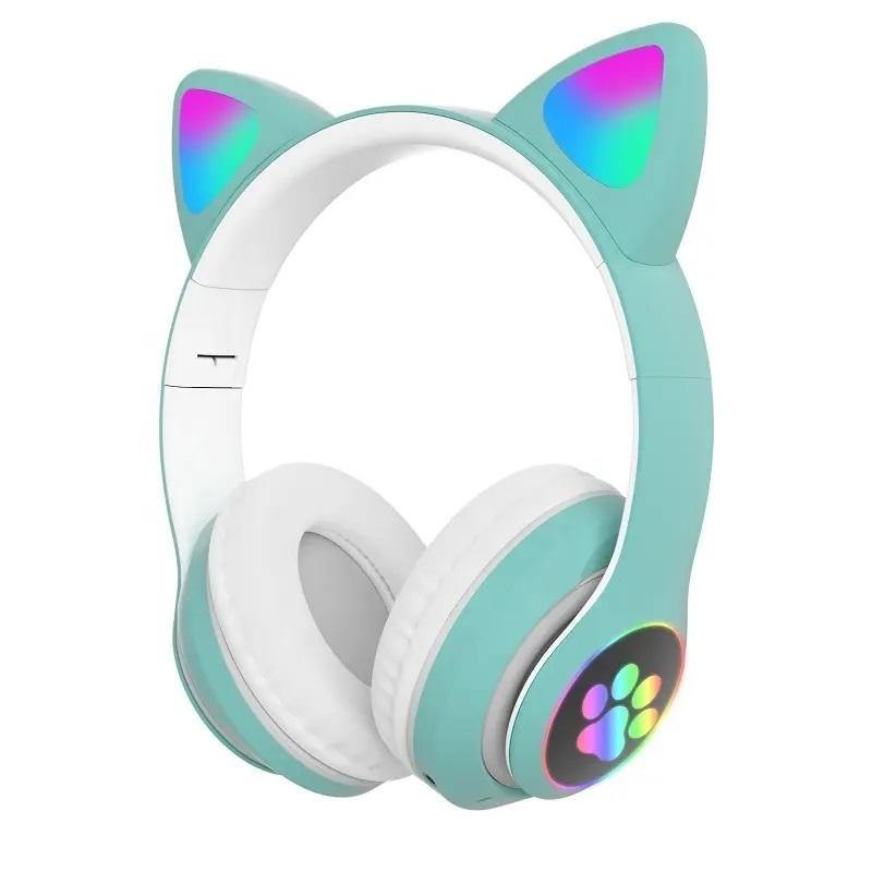 STN Wireless Cat Ear LED Gaming Headset