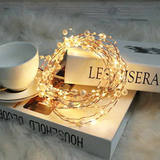 Artificial Pearl LED Fairy String Light