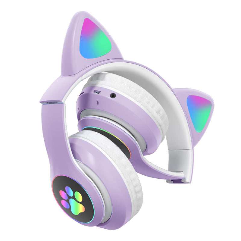 STN Wireless Cat Ear LED Gaming Headset