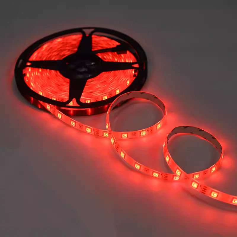 RGB 5050 LED Flexible Strip Light - 16 Feet with Remote Control
