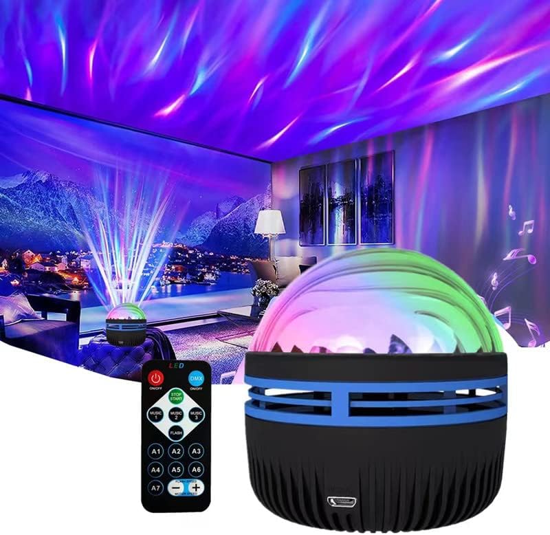 Northern Lights Aurora Star Projector With Remote Control