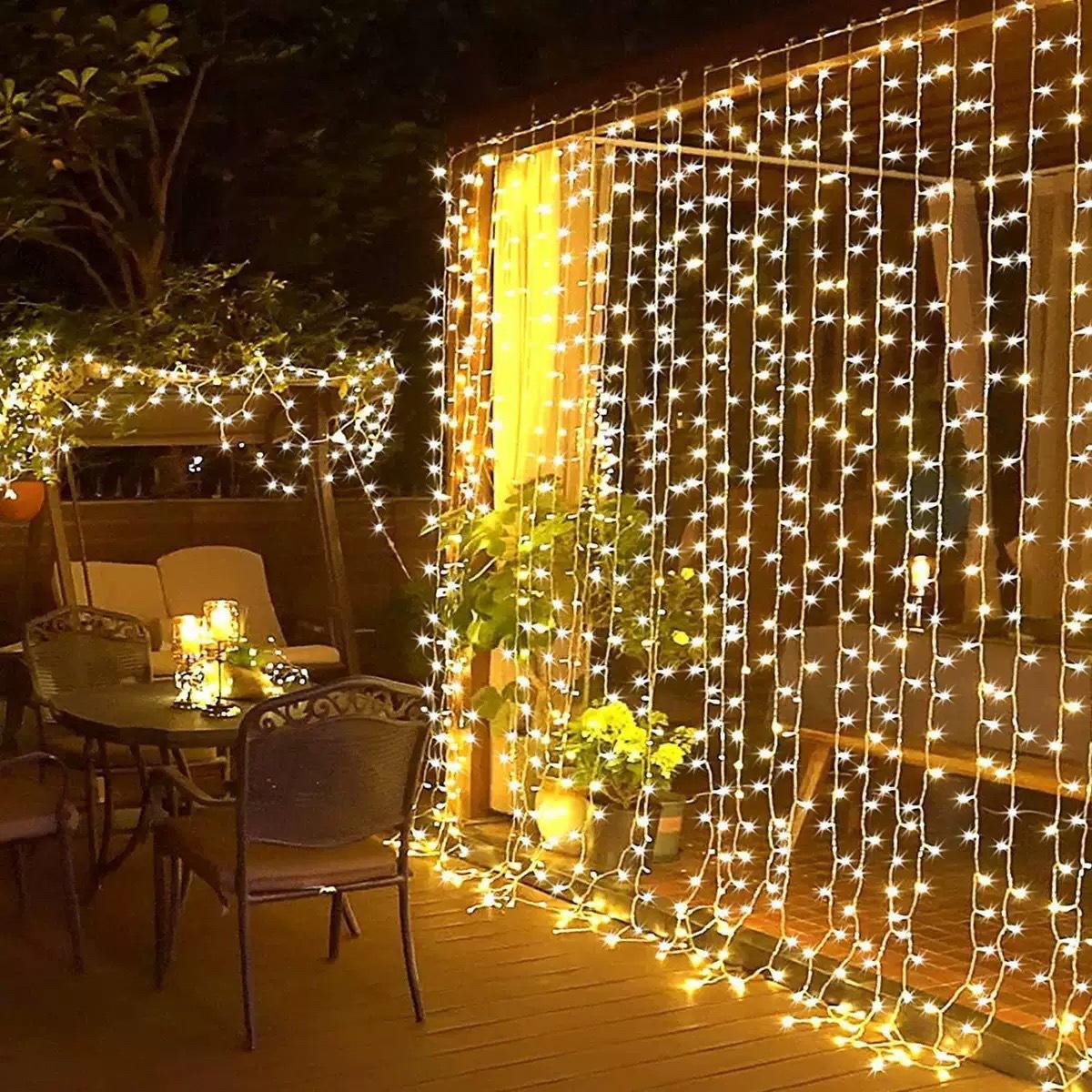 LED Curtain Fairy Lights