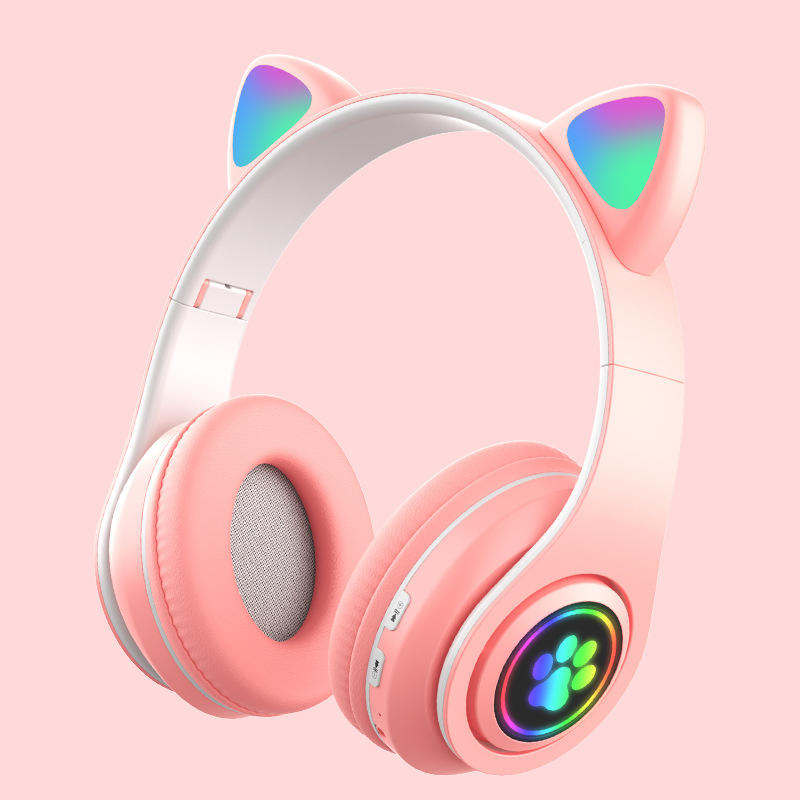 STN Wireless Cat Ear LED Gaming Headset
