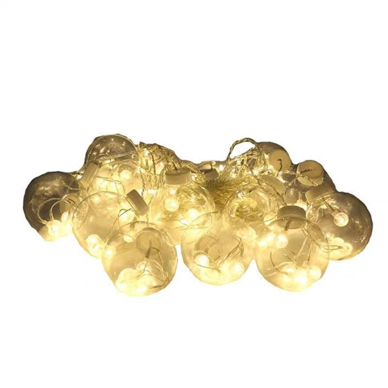 LED Wishing Ball Curtain String Fairy Lights