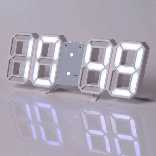 3D LED Digital Alarm Clock