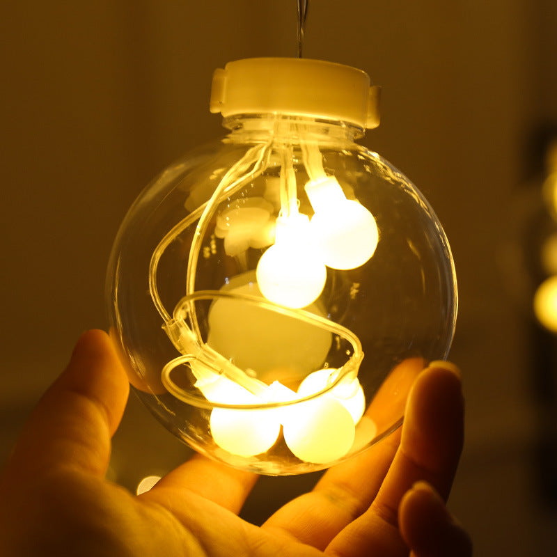 LED Wishing Ball Curtain String Fairy Lights