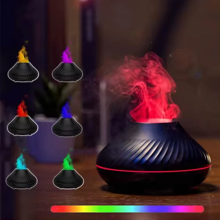Volcanic Flame Aroma Diffuser and Humidifier