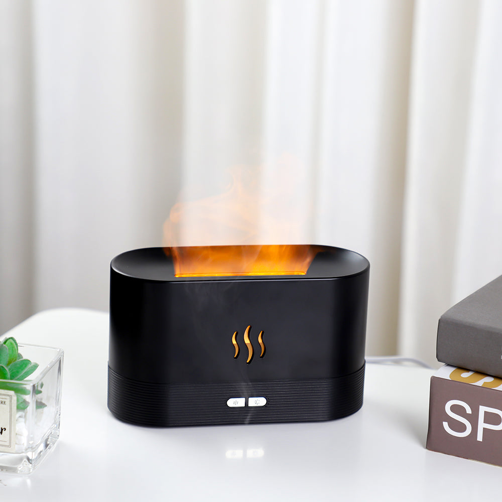 Simulation Flame Ultrasonic Aroma Diffuser and Humidifier