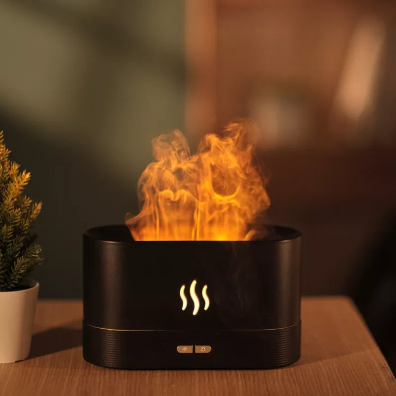 Simulation Flame Ultrasonic Aroma Diffuser and Humidifier