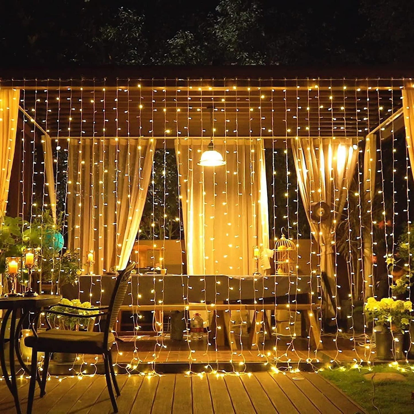 LED Curtain Fairy Lights