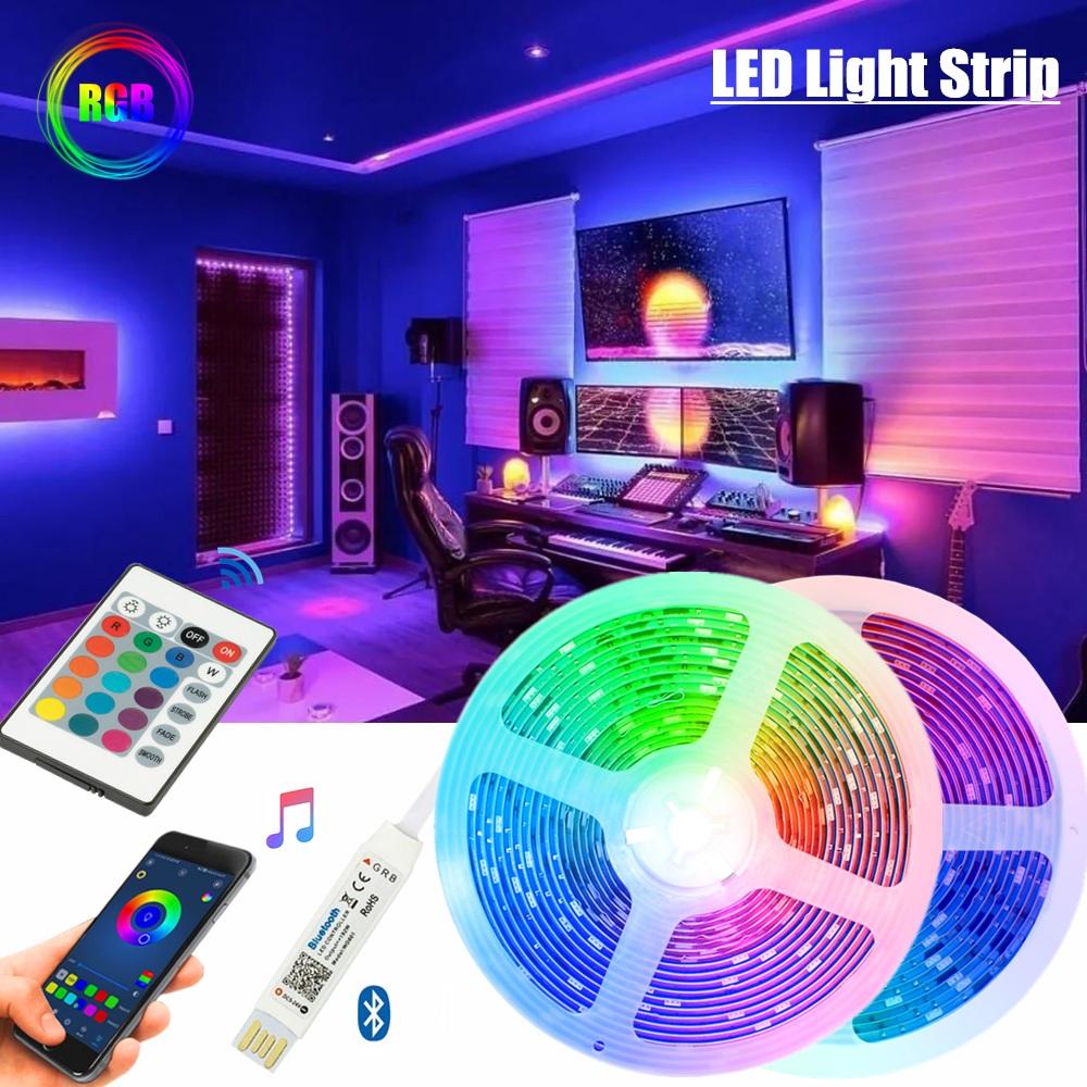 Rainbow RGBIC LED Strip Light Kit with USB Cable System