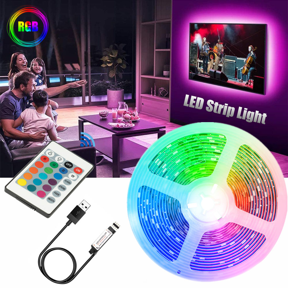 Rainbow RGBIC LED Strip Light Kit with USB Cable System