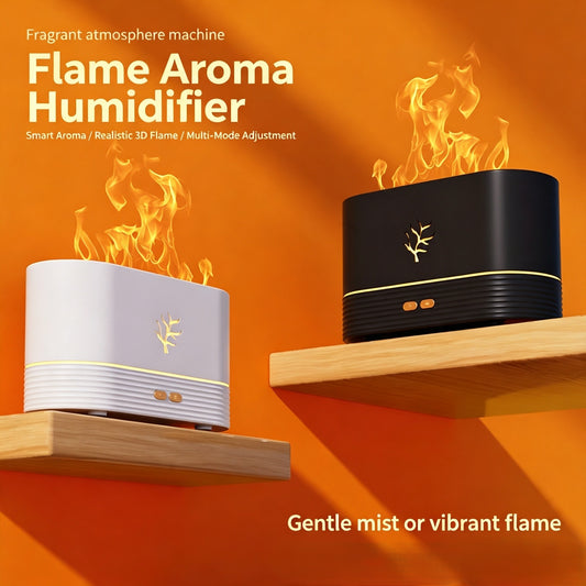 Flame Effect Ultrasonic Aroma Diffuser