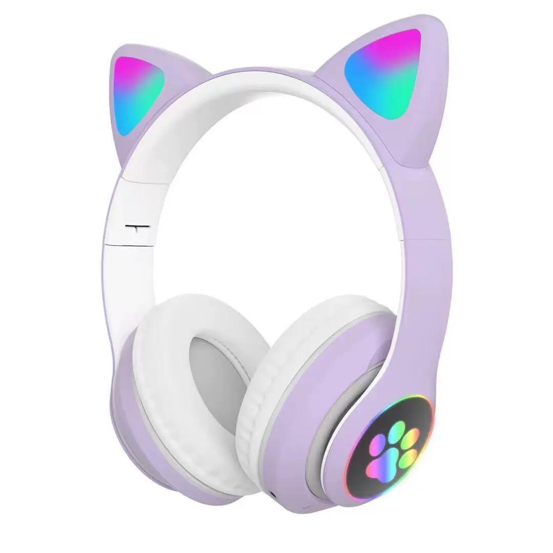 STN Wireless Cat Ear LED Gaming Headset