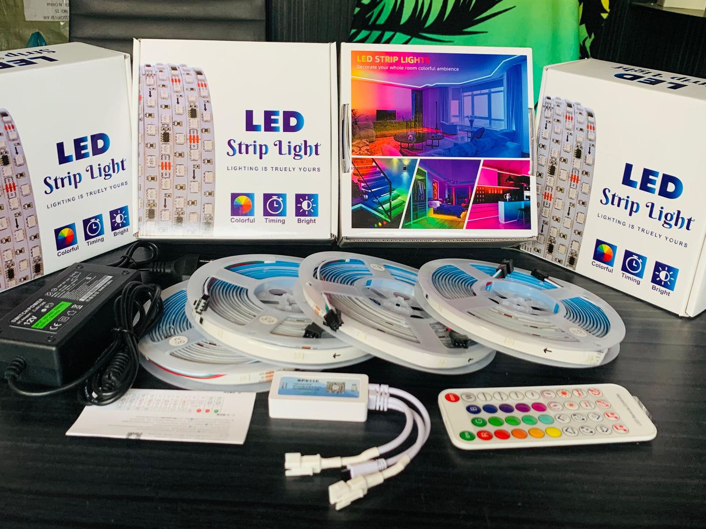 RGBIC LED Strip Light Kit with Smart Controller