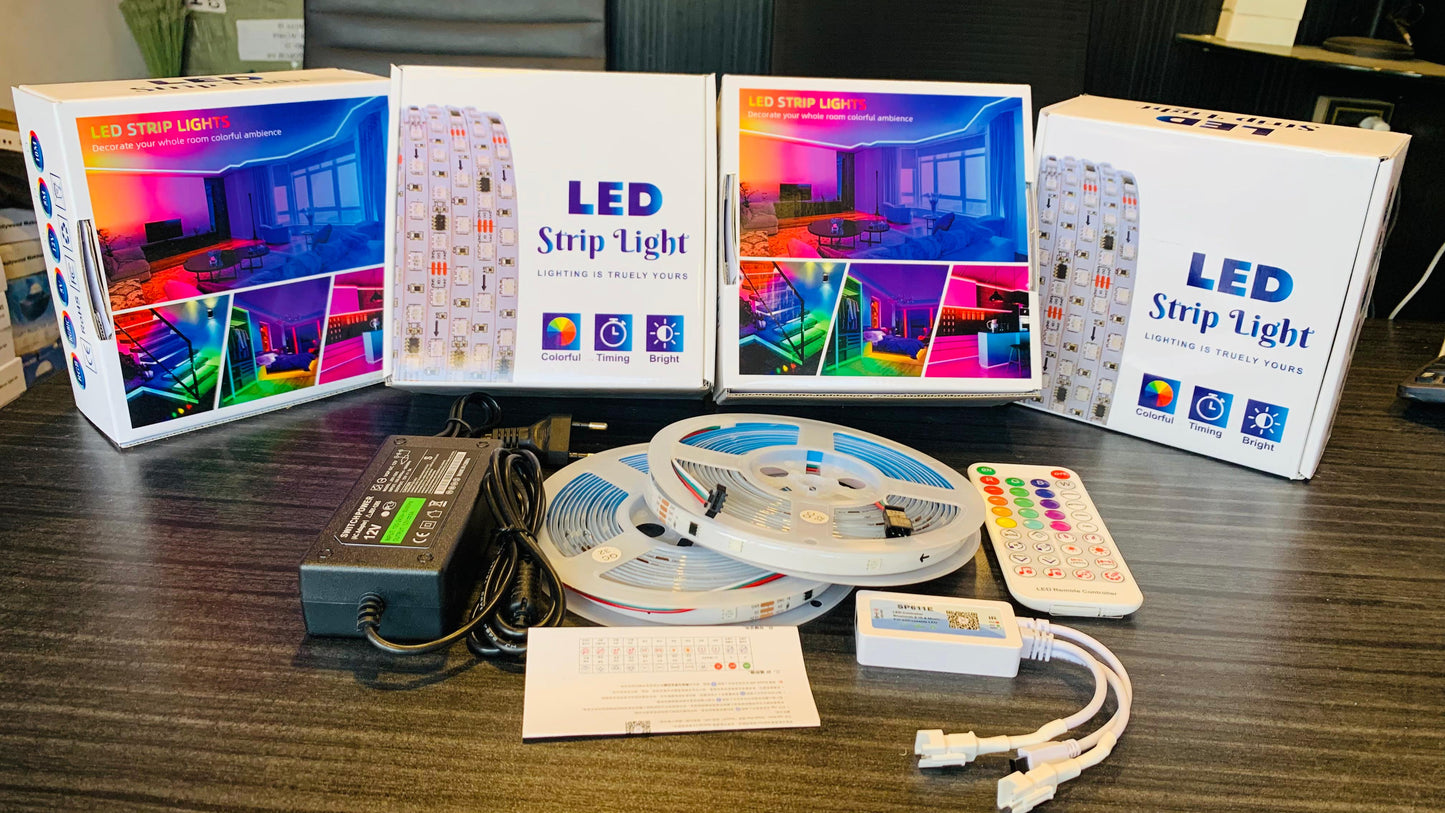 RGBIC LED Strip Light Kit with Smart Controller