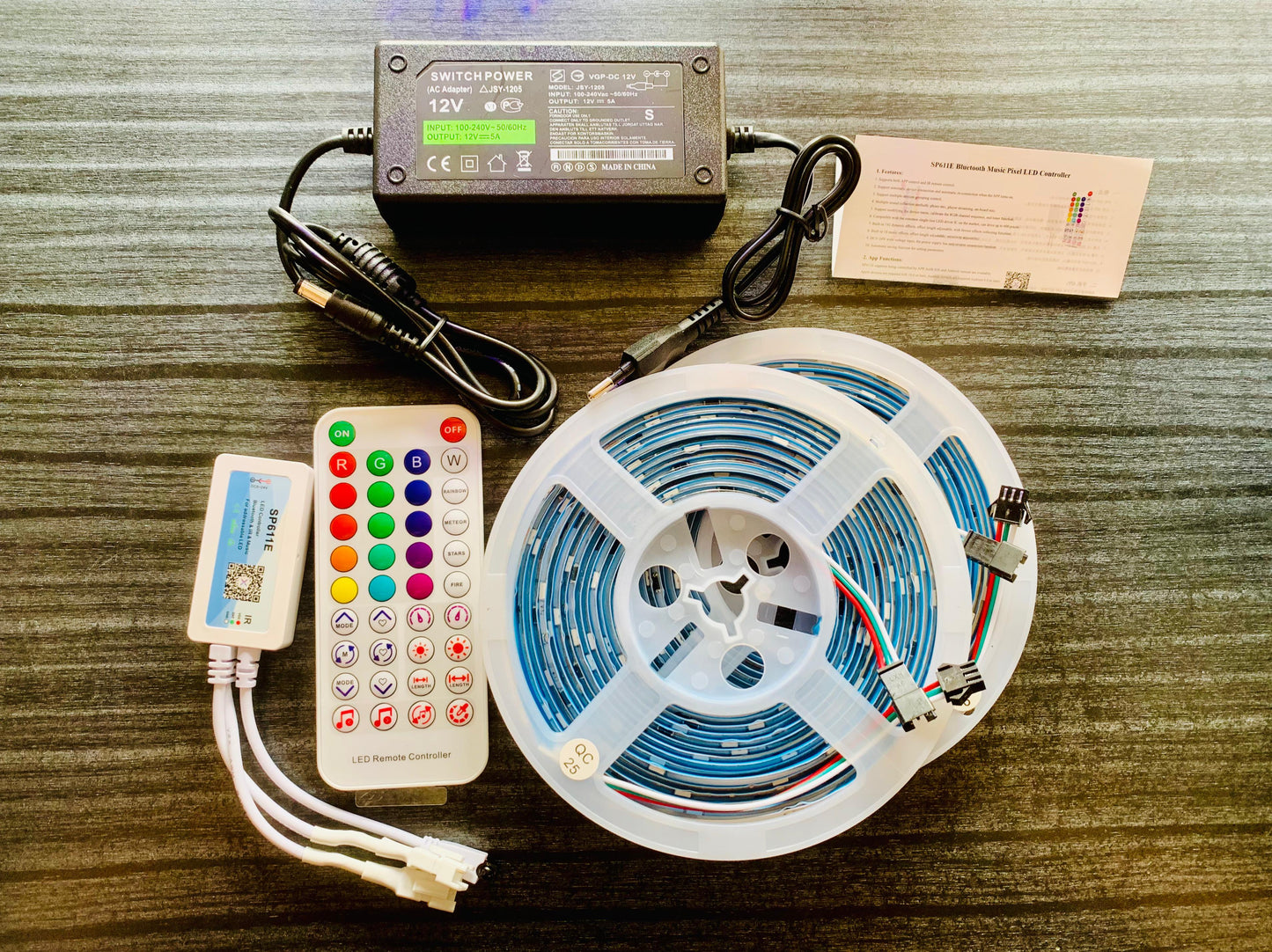 RGBIC LED Strip Light Kit with Smart Controller