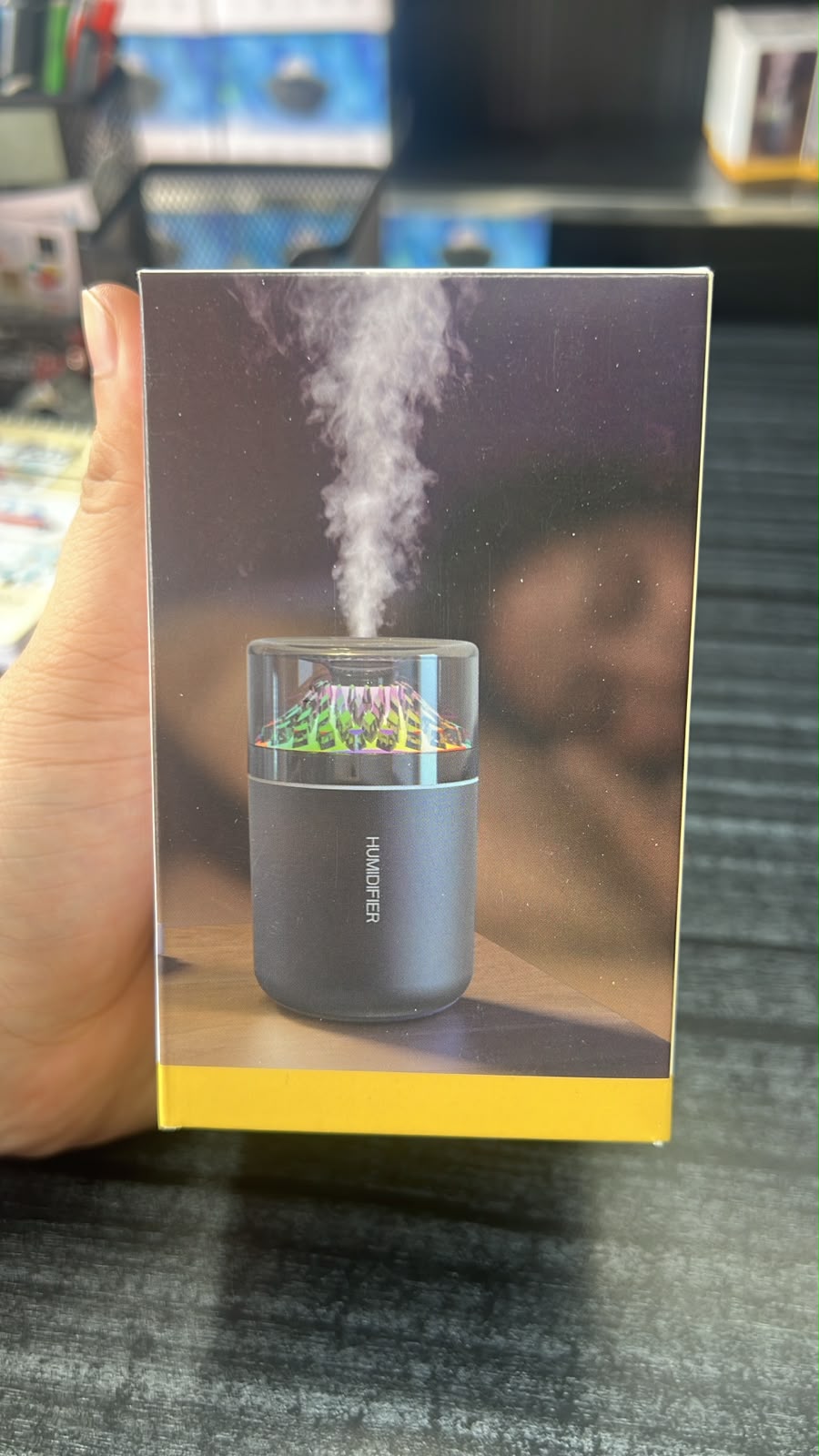 Volcano Flame Ambient LED Air Humidifier and Essential Oil Diffuser